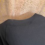 Tommy Hilfiger  Black Preppy Collared Button Fit Flare Dress 12 Large Photo 7