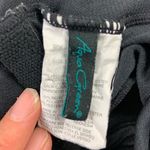 Aqua Green SM 1950s black one piece ruffle swimsuit Photo 3