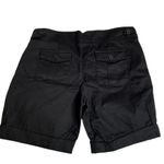 The Limited  Small 4 Black Pocket Shorts Belt Loops‎ Button Details Photo 2