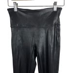 Spanx  Faux Leather Leggings in Black Size S Photo 6