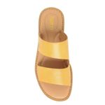 Born Mika Sandal Yellow Leather Slip On Slides NIB Size 8 Photo 7