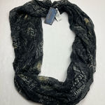 Harry Potter Torrid  Infinity Scarf Womens One Size Black Grey Gray‎ White NEW Photo 0