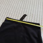 Bebe Double Mesh Insert Stripe Pencil Skirt Black NWT $69 Sz 6 Photo 7