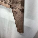 Gymshark Tan and Brown Graphic Crop Sweatshirt Photo 4