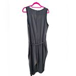 Apostrophe  Button Detail Jumpsuit XL Sleeveless Pleated Black Trim Photo 2