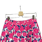 Vineyard Vines Vineyard Vines for the Kentucky Derby Lipstick Pink Rose Floral Skirt Size 4 Photo 1