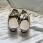 Kitten Heel Sand Summer Mule Slide Tan Size 6 Photo 5