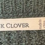 Pink Clover NWT  Green and Cream Striped Sweater Size 3X Photo 2