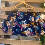 Wishful park Floral Off Shoulder Top Size M Photo 1