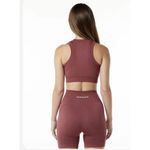 Alphalete  Woman’s Ozone Crop Bra - Gingerbread, Size XS Photo 1