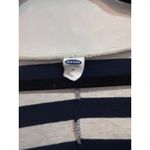 Old Navy Striped Boat Neck 3/4 Sleeve Casual Dress Navy White Size M Photo 3