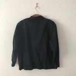 90s Vintage Shacket Black Gold Stud Oversized Size M Photo 1