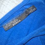 prAna  scoop neck tank top size Large; cobalt blue Photo 3