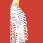 One World  cute patriotic red white and blue top! Photo 1