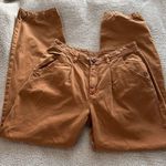 Free People Cya Later Skate Trousers cotton Tobacco Brown Slouchy Boyfriend Pant Photo 4
