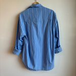 Citizens of Humanity Kayla Shirt in Canyon Stripe Button Down Size Small Photo 8