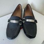 Coach  Felisha A2134 Signature C Black Moc Driving Loafer Size US 7.5 Photo 0