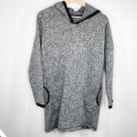 Nautica Black White Grey Long Sleeve Pullover Hoodie Women's Size Small S Photo 6