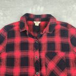 Woolrich  Womens Shirt Button Up Long Sleeve Flannel Buffalo Plaid Size S Small Photo 1