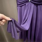 Jessica Howard  Elegant Purple Midi Dress Size 10 Photo 4