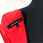 Nanette Lepore Glass Heart Side Tie Bow Sheath Red Dress Photo 7