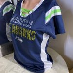 Seattle Seahawks Navy Blue Jersey Size M Photo 2