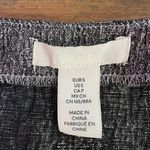 H&M Jacquard-Weave Silver Shimmer Tie-front Balloon Sleeve Blouse - Sz Sm ππ Photo 7