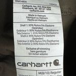 Carhartt  Women’s Force Leggings Brown Gorpcore Workwear Pocket Fitted Size M EUC Photo 9