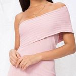 Revolve Pink One The Shoulder Mini Dress Photo 2