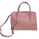 Kate Spade Mulberry Street Lise Satchel Rose Pink Pebbled Leather Crossbody Bag Photo 0