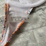 Women M 2 piece floral print hi leg bikini bottom & tie back top w/pads Multi Size M Photo 8