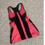 Champion Hot Pink And Black Women’s Tank Top With Built In Sports Bra Size S Photo 3