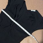 Sandro  Paris Ronald CutOut Gathered Twill Linen Blend Mini Dress In Black, 38/M Photo 8