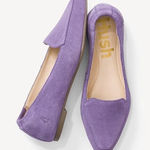 Hush Puppies Hazel Pointed Toe Ballerinas Taffy Purple Suede Flats 8 Photo 0