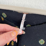 Free People Black Printed Long Sleeve Romper Photo 11