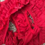 Cacique Red Ruffle Bloomers Photo 3