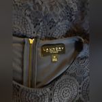 Laundry by Shelli Segal  navy lace dress Photo 3
