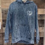 Ivory Ella ✨ Gray Stonewashed Mandala Hoodie Sweatshirt Photo 0