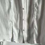 Mango / MNG white button down blouse Photo 3