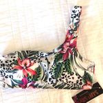 Surf Style  One Shoulder Bikini Top. Size small. Photo 0