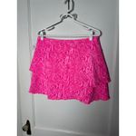 Ella Belle Pink Ruffle Short UPF 50 Athletic Tennis Sporty Pull On Skirt XL NEW Photo 5