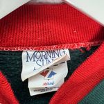 Jerzees Vintage Morning Sun 90s Cardinal Sweatshirt Size L Green Graphic Photo 2