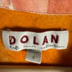 Anthropologie  Dolan Cora Orange Tie Dye Print Button Front Maxi Shirt Dress 6 Photo 11