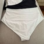 Eomenie  Plus Size Swimsuit for Women Tummy Control One Piece Bathing Suit V Neck Color Block Tie Side Swimwear Photo 7