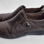 Clarks  COLLECTION Womens Cora Poppy Slip On Comfort Dress Shoe Size 7M brown Photo 0