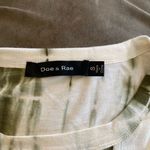 Doe & Rae  green and cream cutout detail top S Photo 5