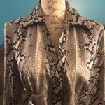 LAST CHANCE 💄 I.N.C International Concepts Silk Shirt Dress, size 12 Black Photo 2