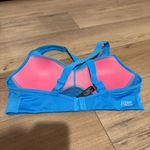Victoria's Secret PINK Ultimate ACTIVE SEAMLESS LIGHTLY LINED SPORTS BRA blue L Photo 2