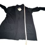 J Jill Textured Sweater Jacket Size XLP Cardigan Navy Pockets Stretch Knit NWT Blue Photo 10