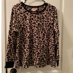 Kate Spade New York Women's Leopard Print Long Sleeve Pajama Top 1pc Size M Size M Photo 0